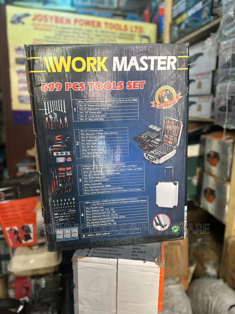 Work Master 699 Tools Kit