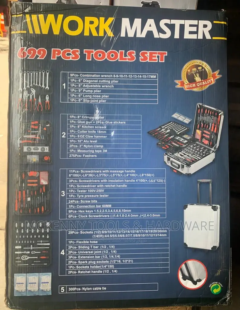 Work Master 699 Tools Kit