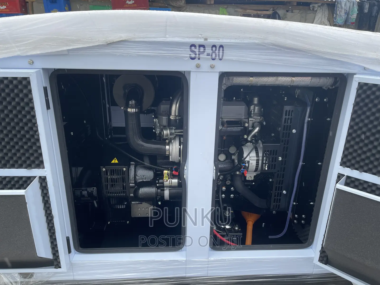 Perkins Soundproof 80kva Generator