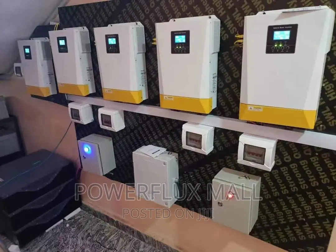 5 Units of 5kva Solar Installation