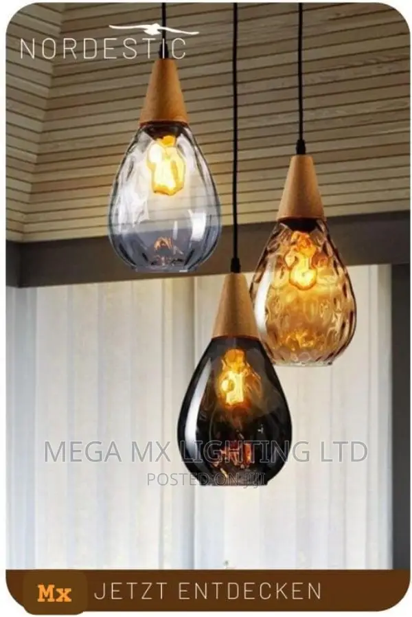 Nordic Interior Glass Drop Lights
