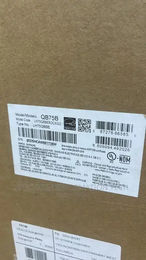 Samsung TV Qb75b