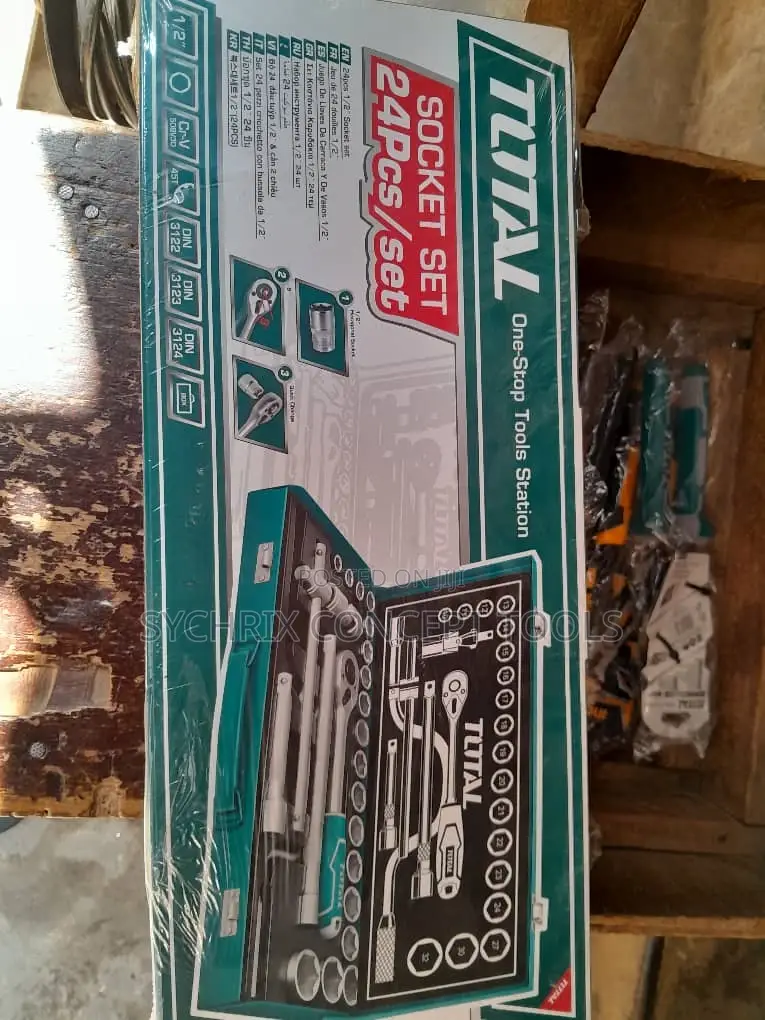 1/2" Socket Set- 24pcs