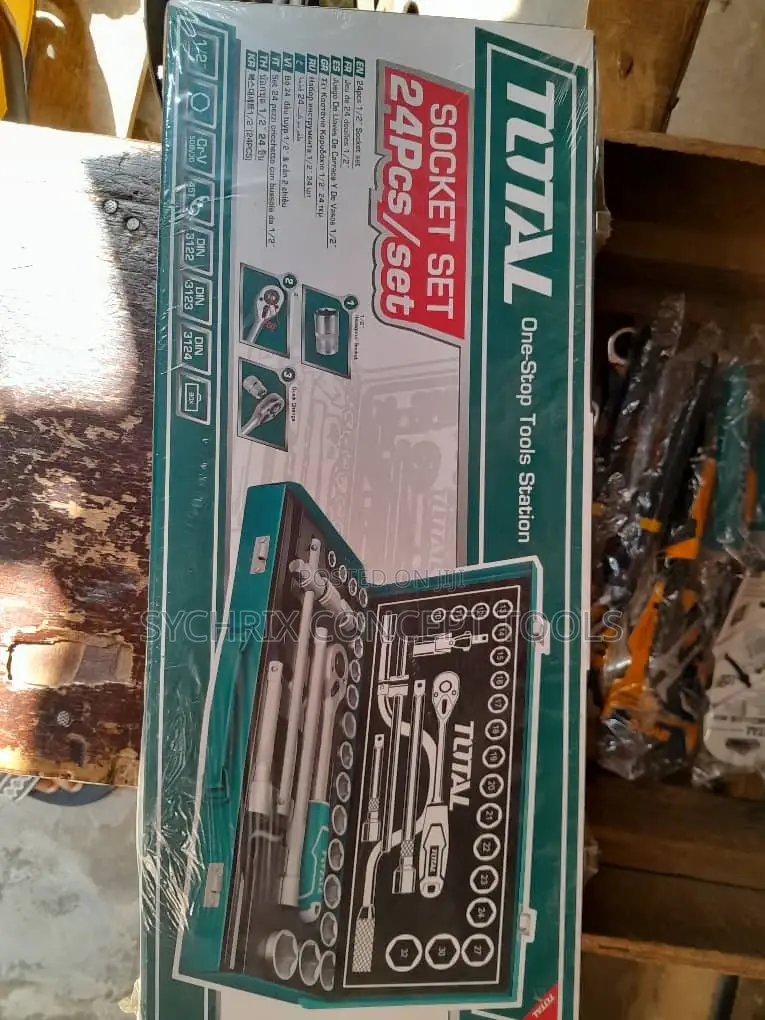 1/2" Socket Set- 24pcs