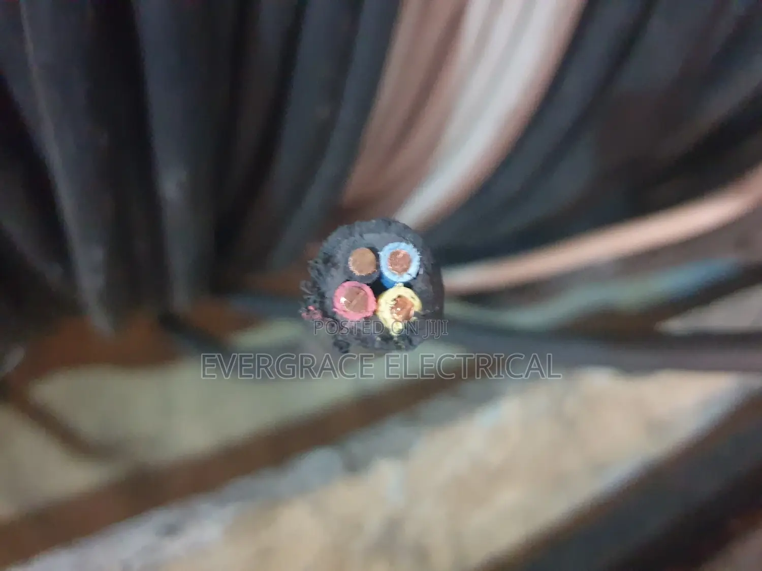 6mm 4core PVC Cable ,