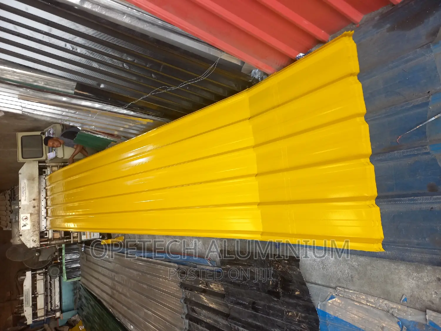 Yellow Roofing Sheet