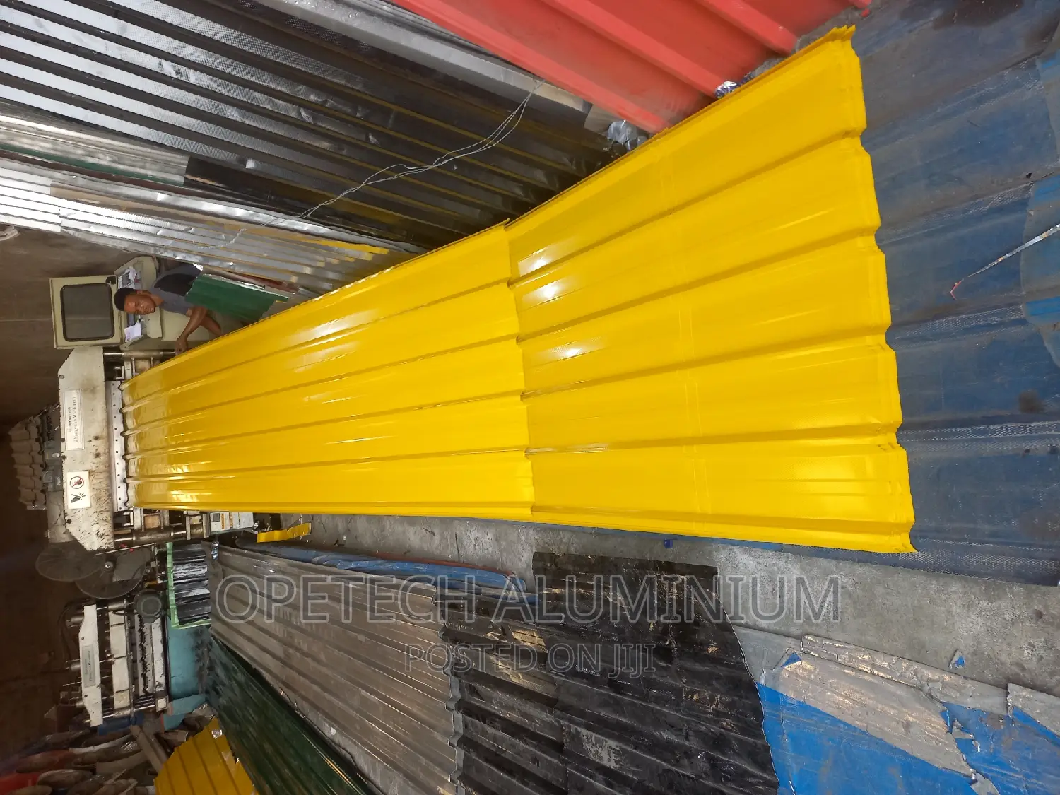 Yellow Roofing Sheet
