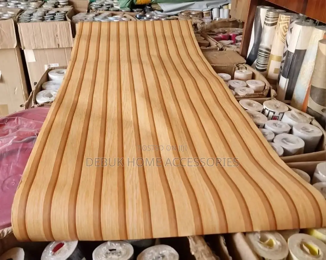 Fluted Wallpaper Design