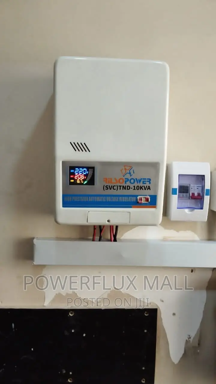 10kva Rilsopower Stabilizer and Installation
