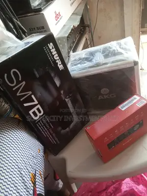 SM7B Shure Podcast Microphone