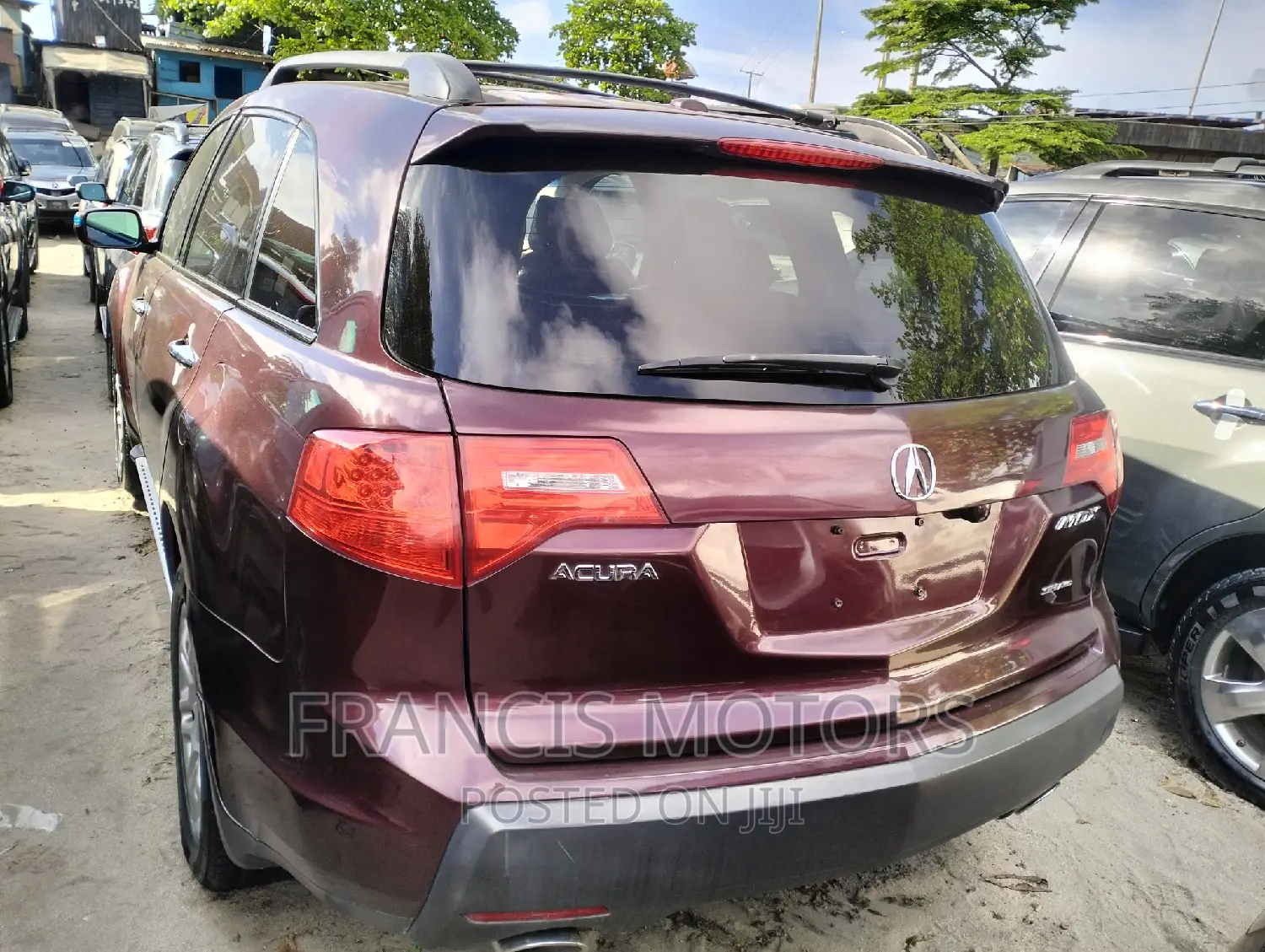 Acura MDX 2008 Red