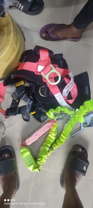 Full Body Harness With 5 Point Adjustment, Back Padded, Etc
