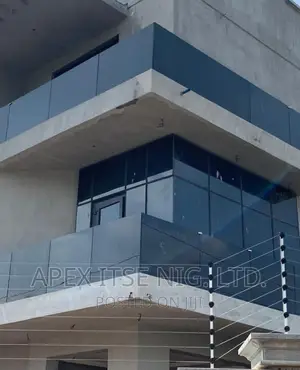 All Black Balcony Glass