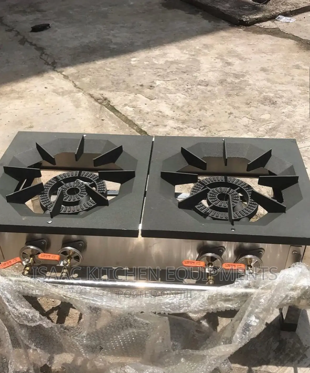 2burner Industrial Stock Pot Cooker
