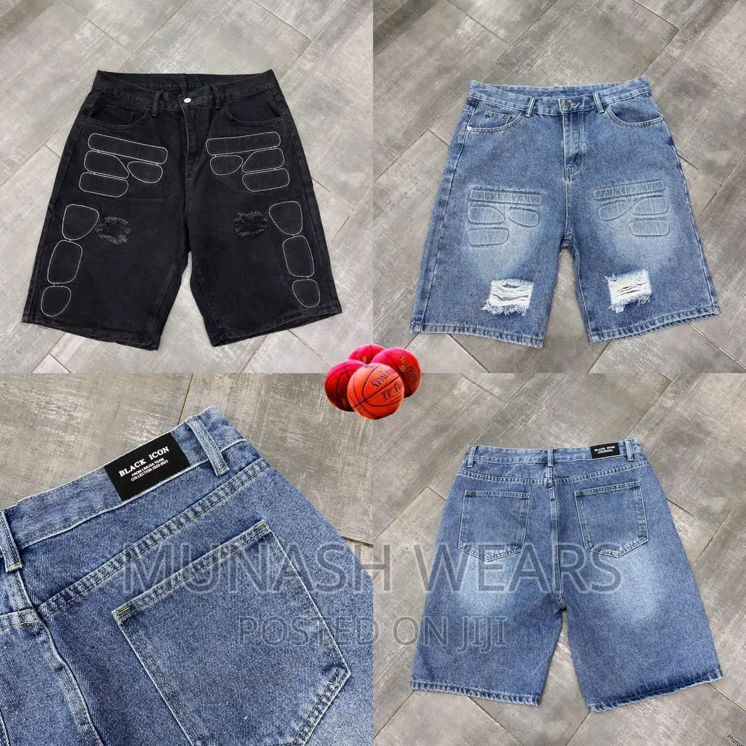 Luxury Jean Short Denim 2024