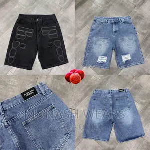 Luxury Jean Short Denim 2024