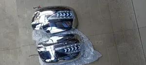 Back Cover Side Mirror Rx330 With LED Light Silver
