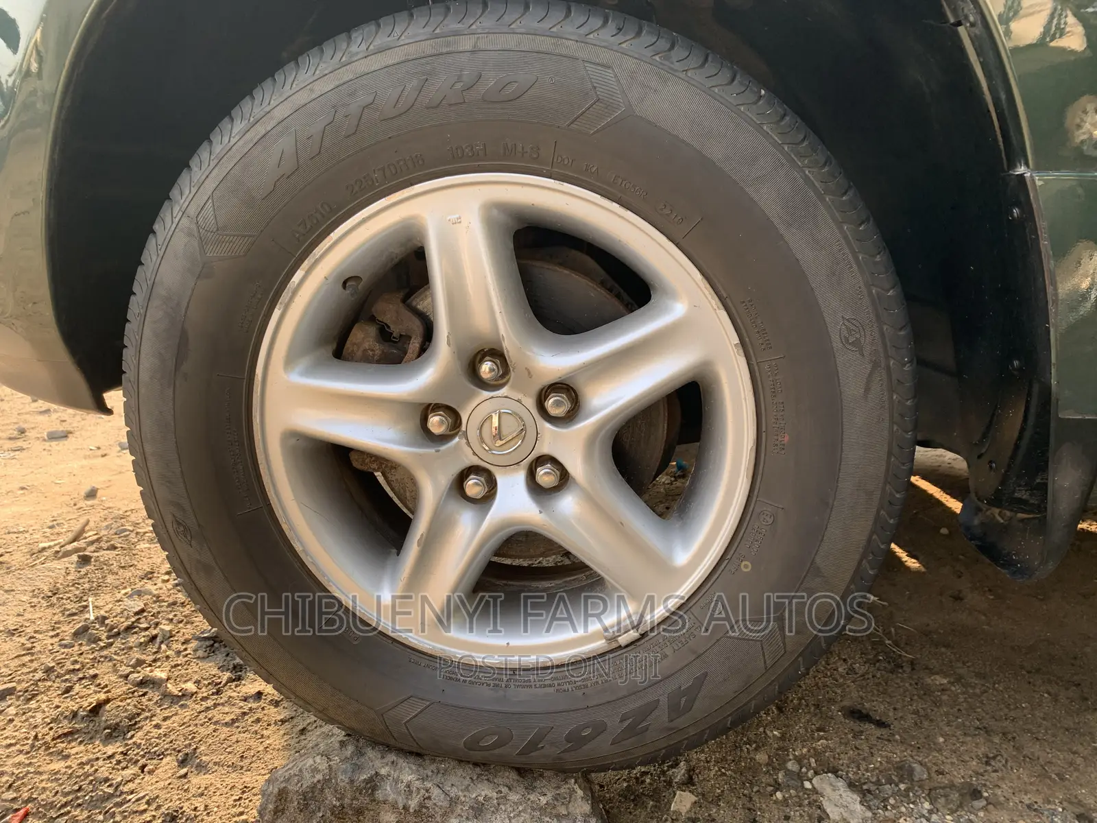 Lexus RX 2002 Green
