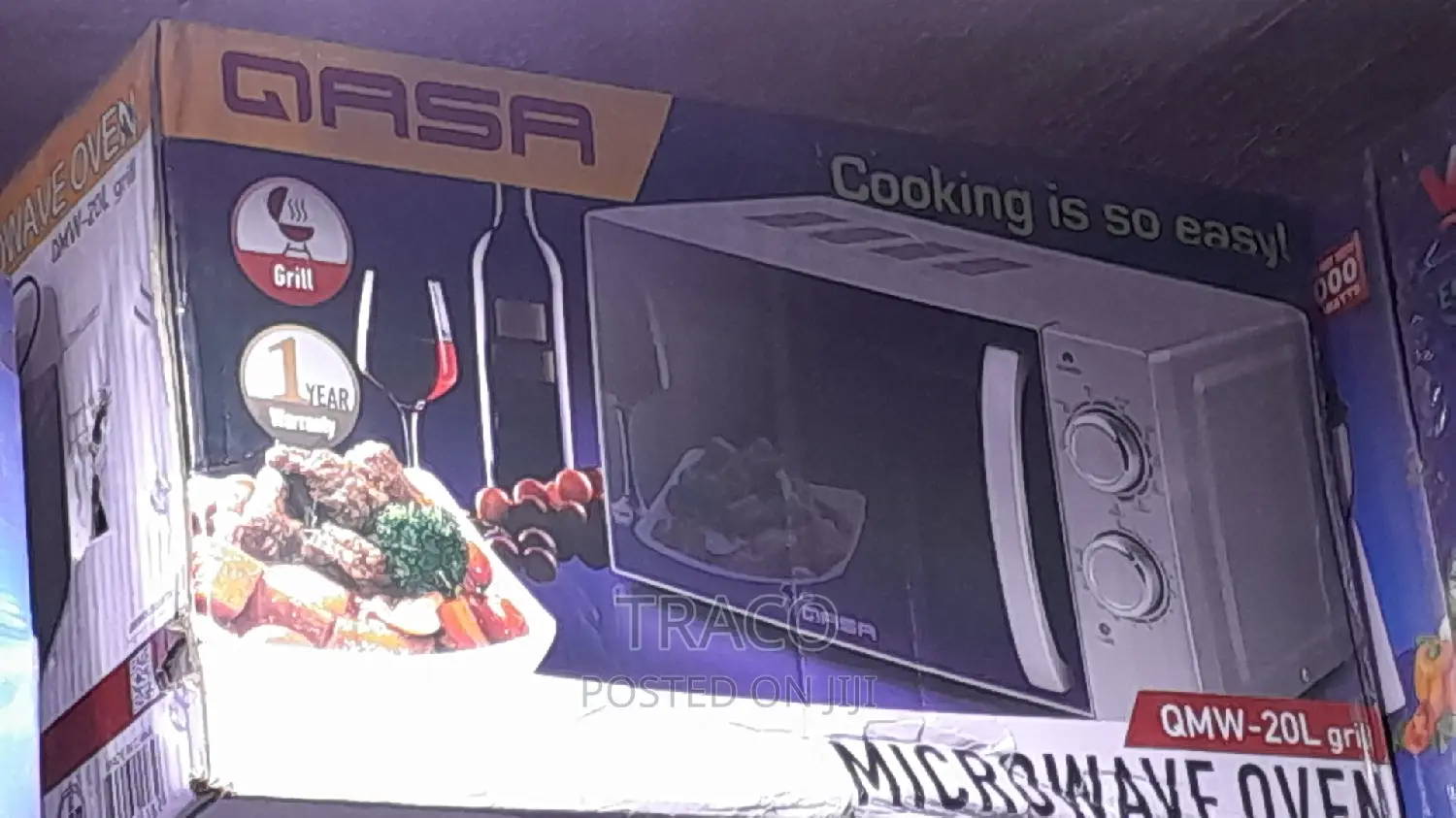 Qasa 20litres Microwave Oven With Defrost and Grill Function in Lagos