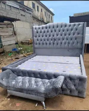 6x6 Bedframe With Footrest