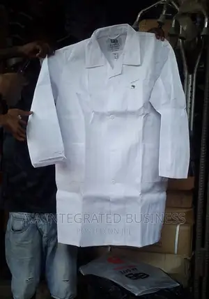 Safety Lab Coat White