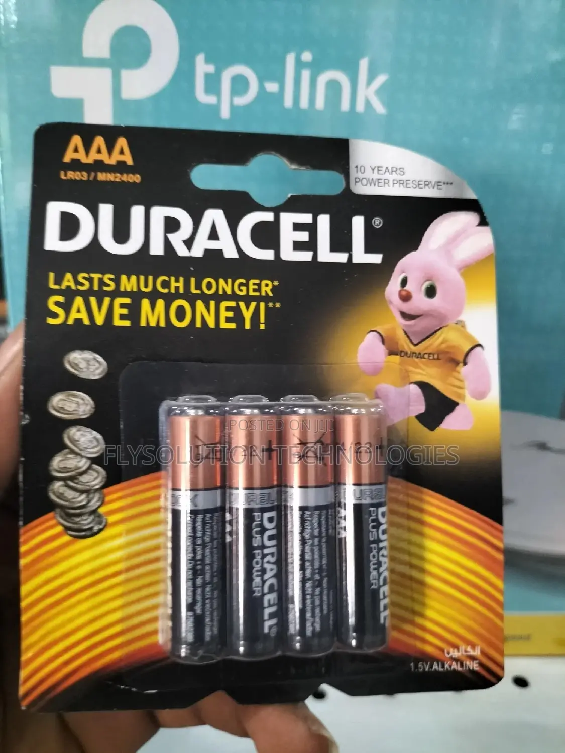 Duracell 1.5V Alkaline AAA Batteries