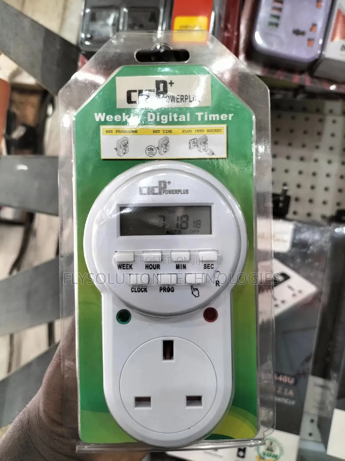 Weekly Voltage Protector Intelligent Digital Timer - CICP
