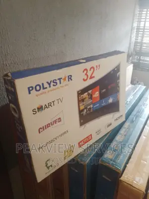 Brand New Polystar 32 Inches Smart Tv. Curve Tv
