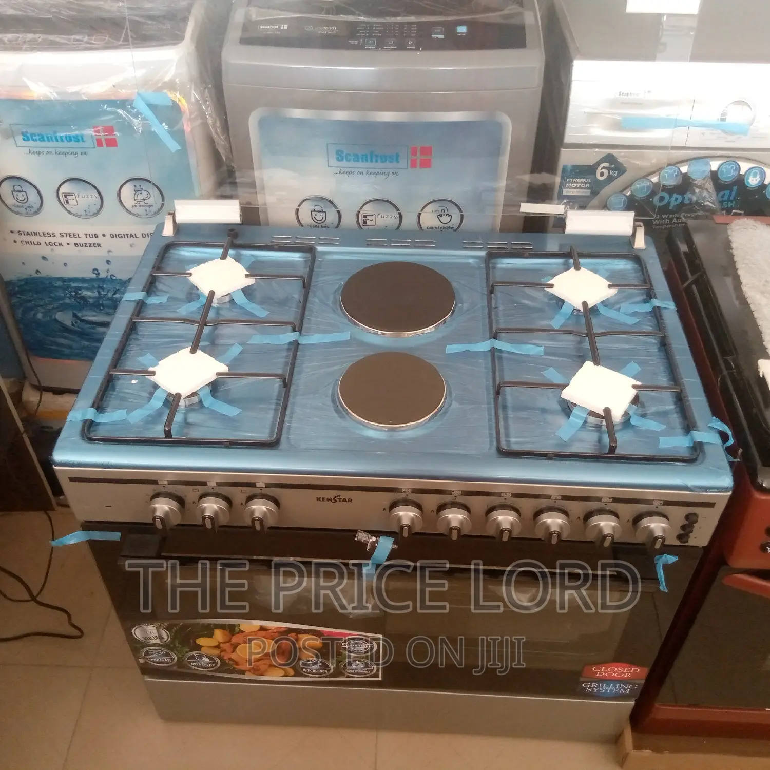 Kenstar 60 90 4gas + 2electric Gas Cooker in Ibadan Kitchen
