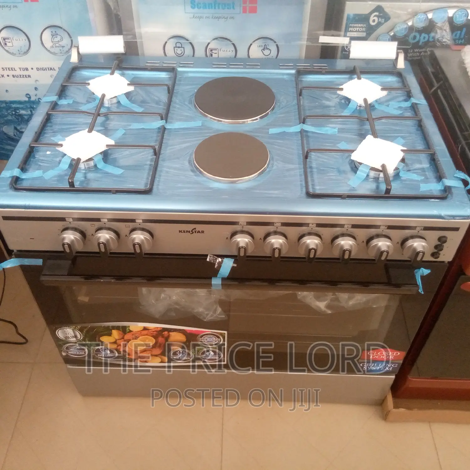 Kenstar 60 90 4gas + 2electric Gas Cooker in Ibadan Kitchen