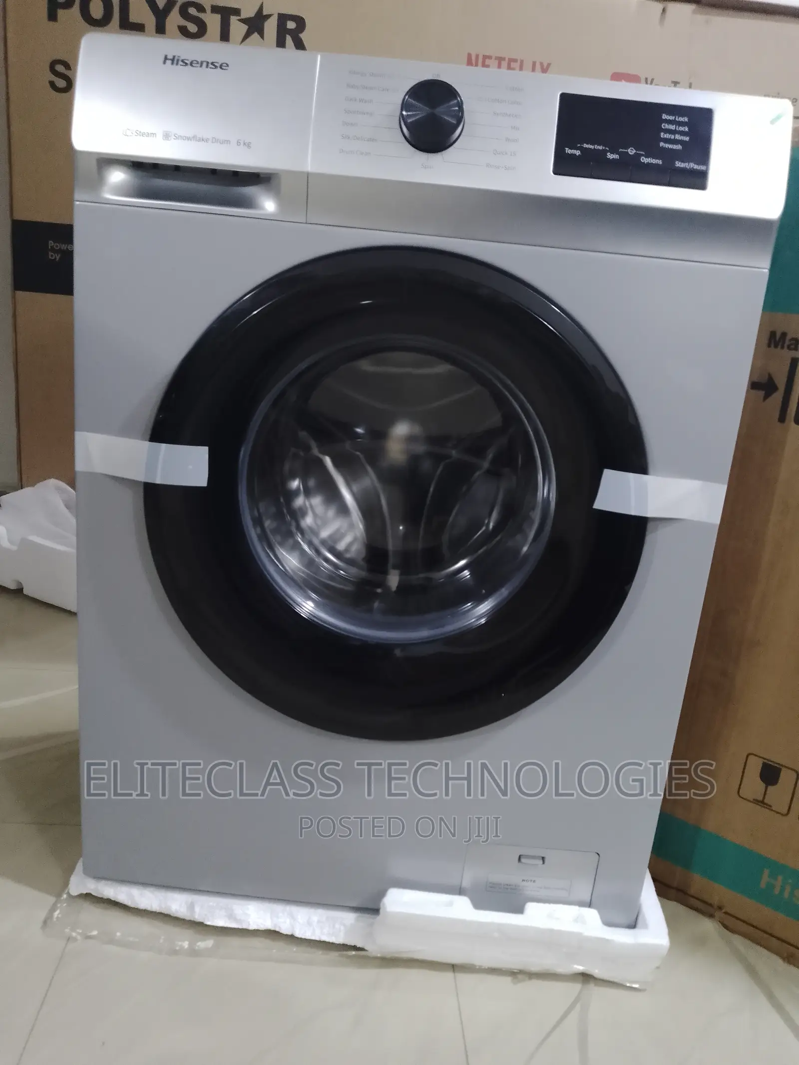 Hisense WM6010MS-WFVB Durable Washing Machine