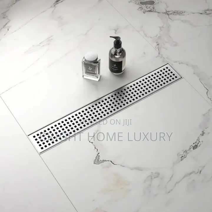 40cm Bathroom Shower Linear Floor Drain (Stainless)