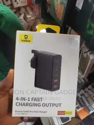Baseus 100W Gan5 Pro Charging Output