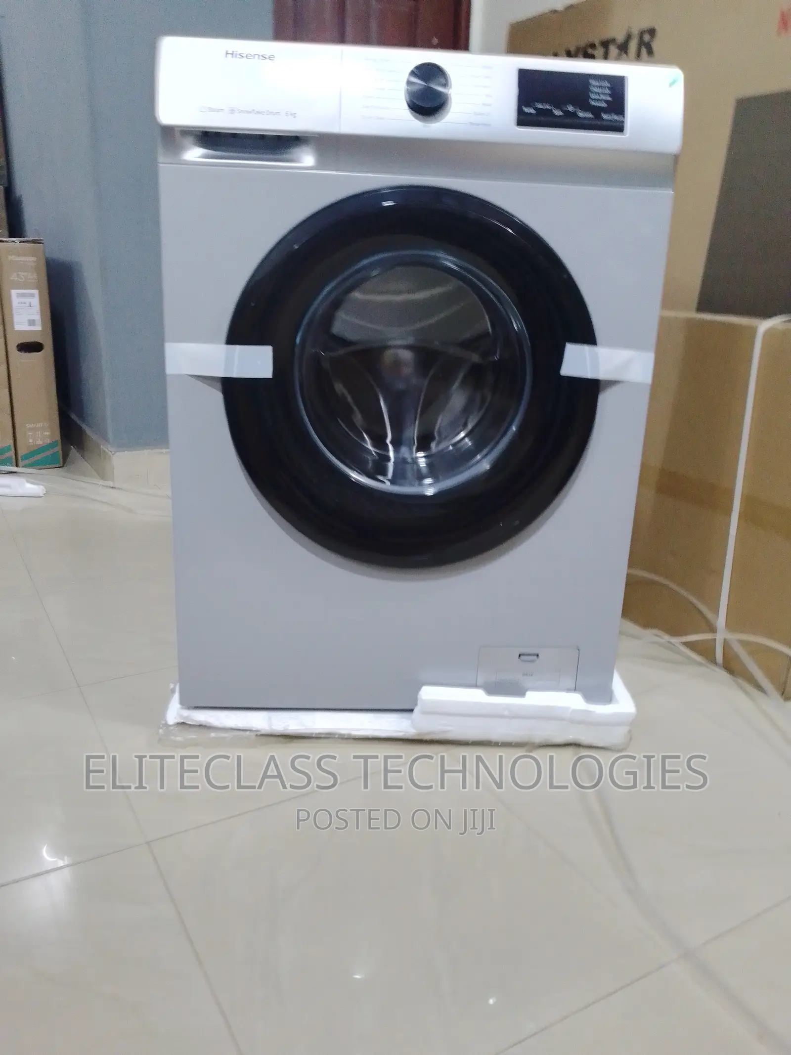 Hisense WM6010MS-WFVB Front Load Design Washing Machine