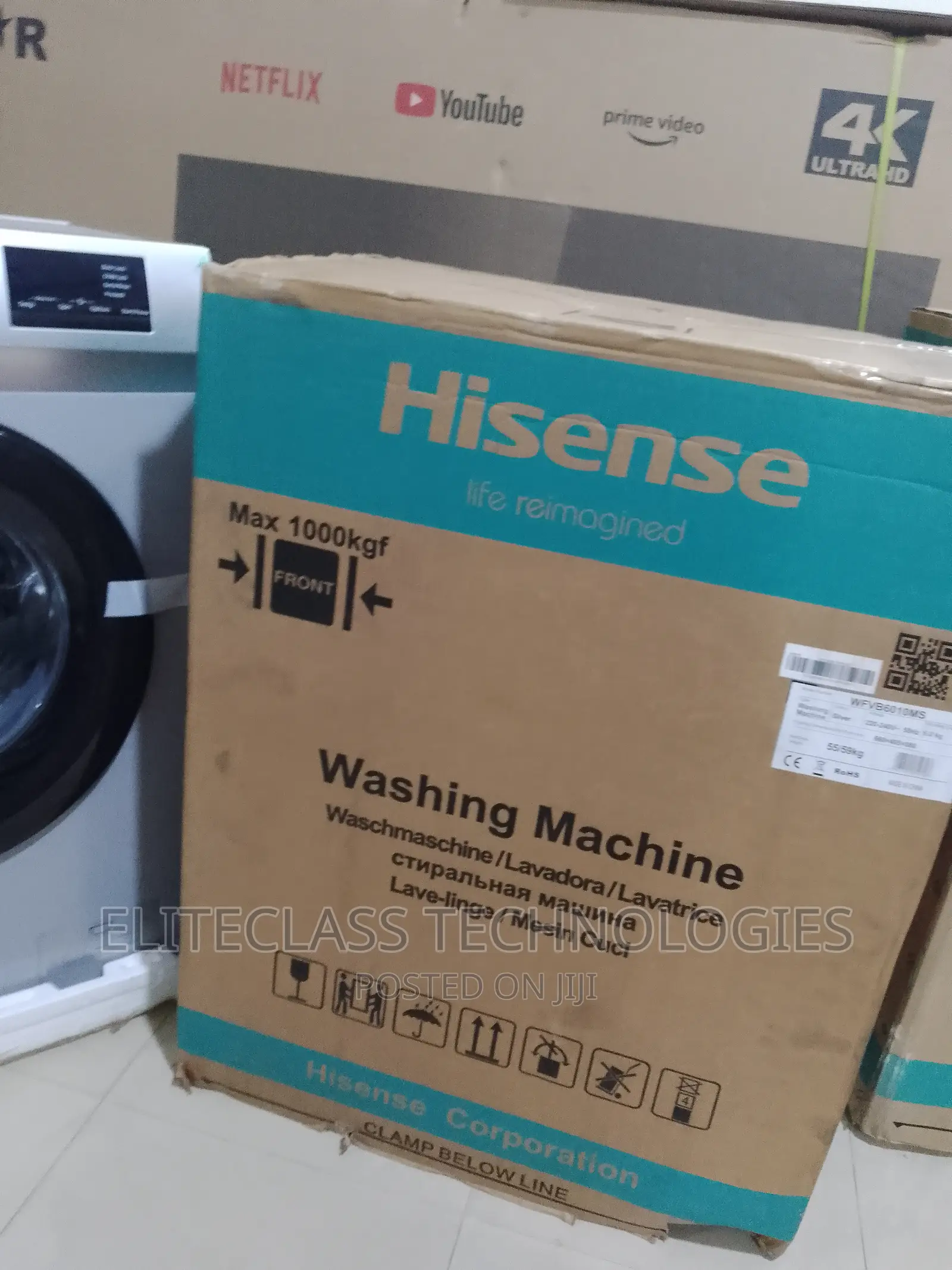 Hisense WM6010MS Front Load Energy Efficient Washing Machine