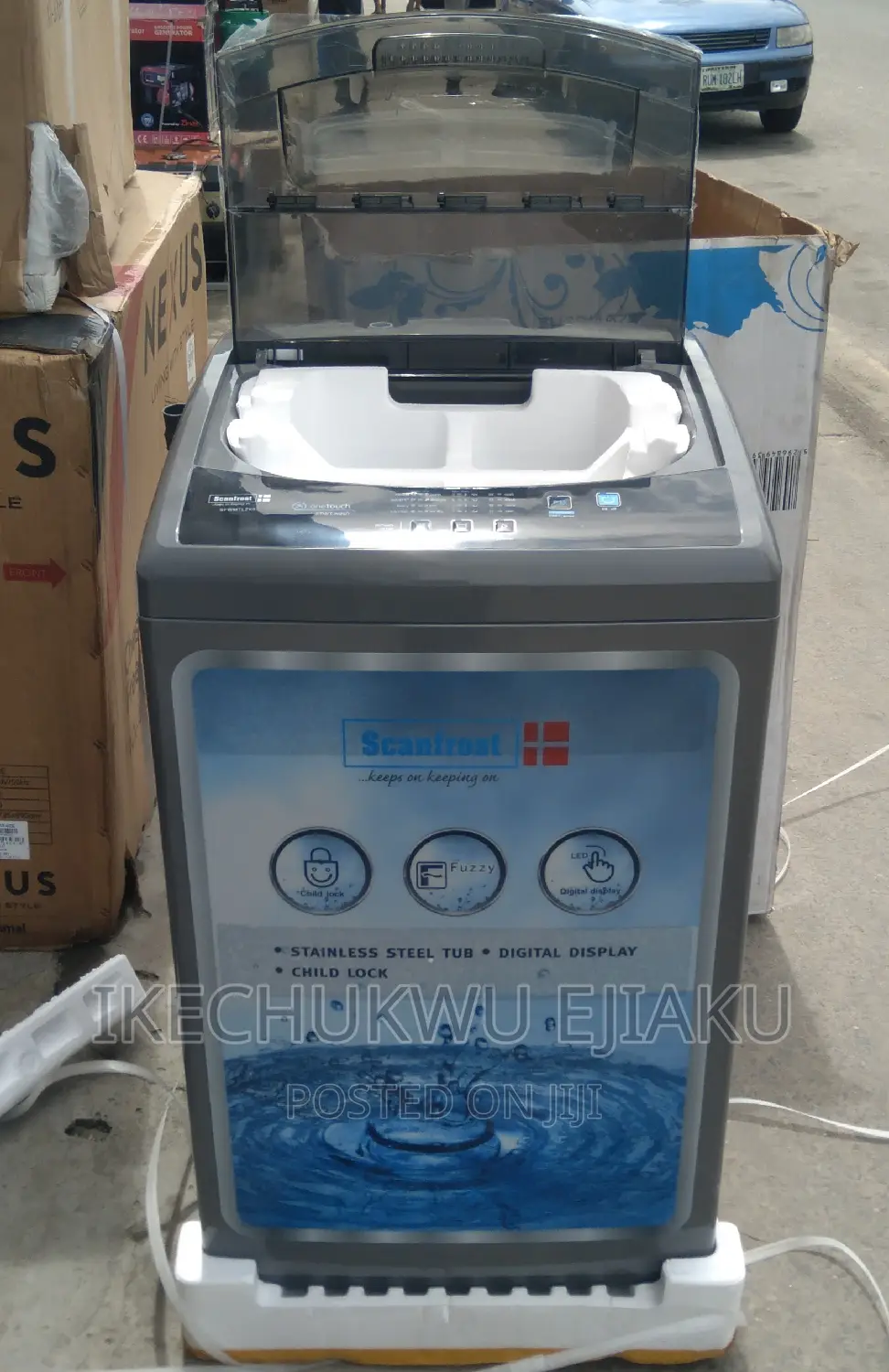 Scanfrost Automatic Washing Machine 7kg