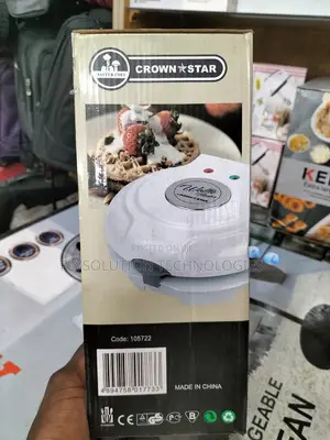 Crown Star Electric Waffle Maker - 750w