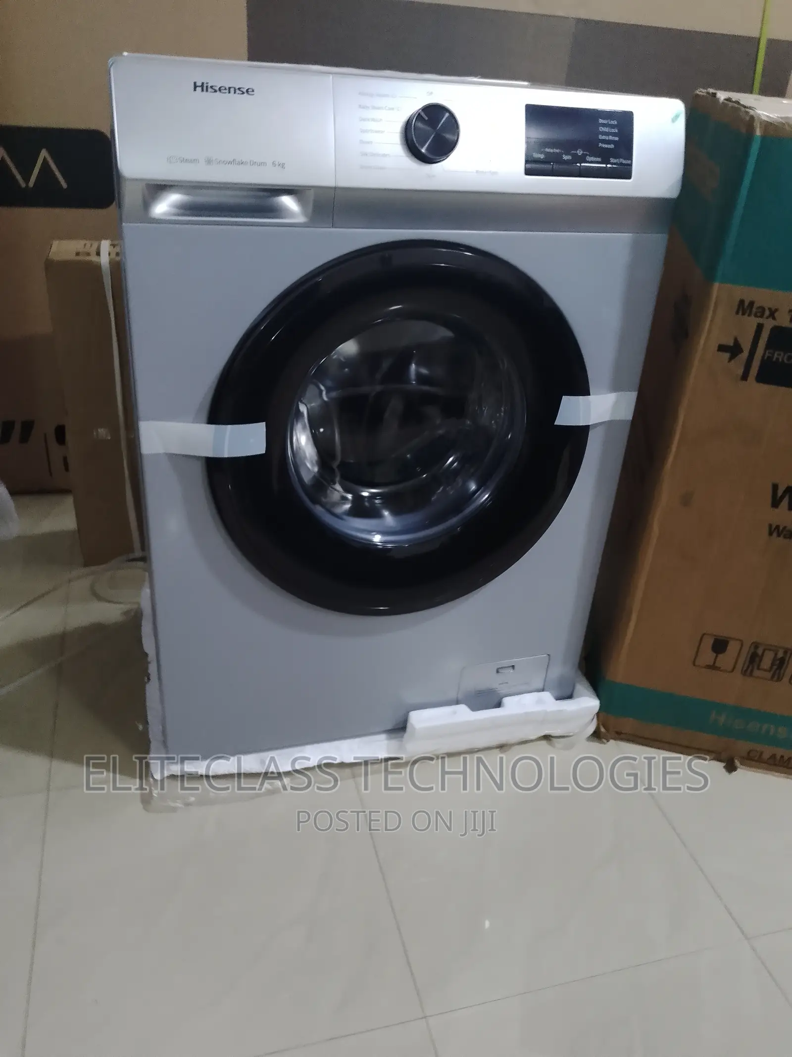 Hisense WM6010MS-WFVB Front Load 6KG Timer Washing Machine in Ipaja ...