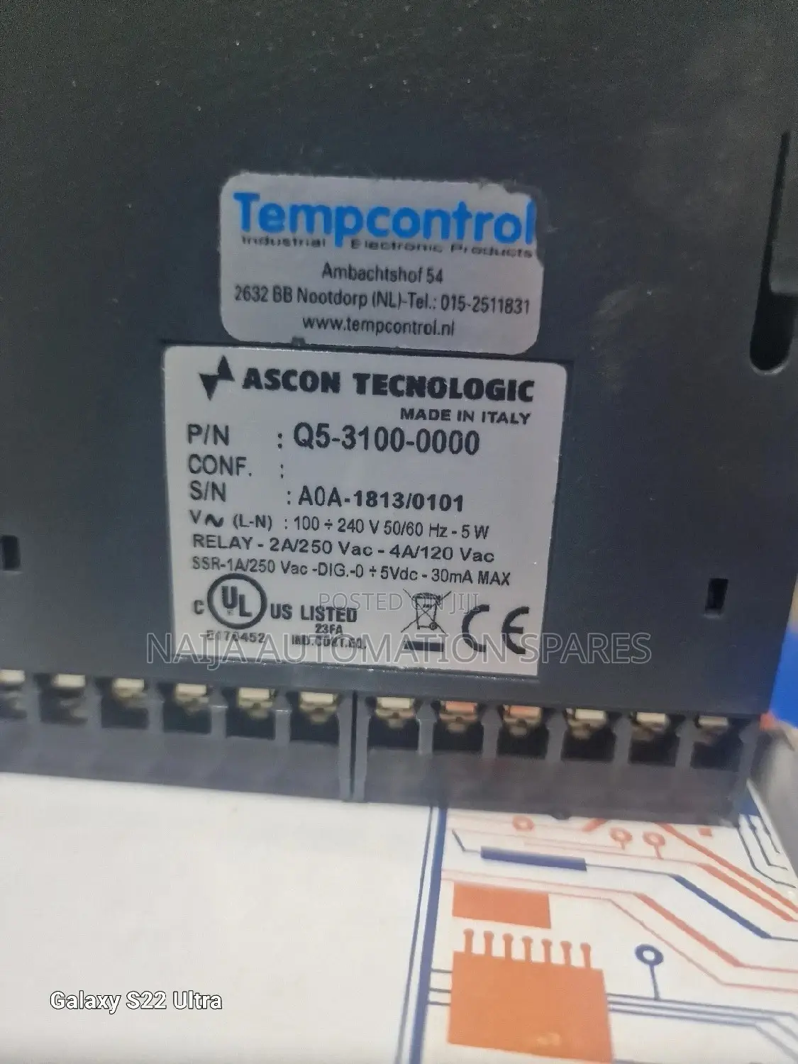 Ascon Process Controller Q5-3100-0000