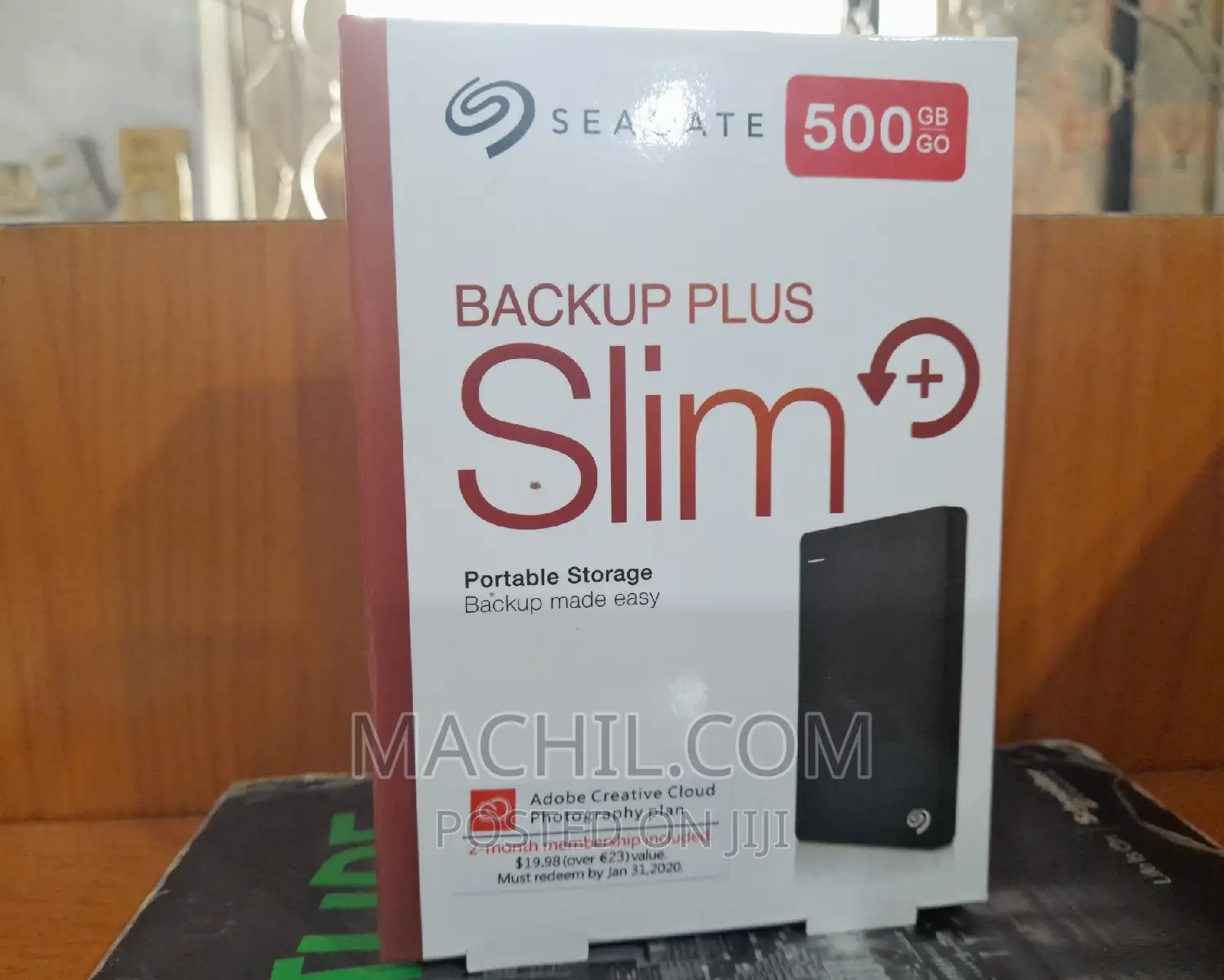 Seagate Backup Plus Slim 500gb