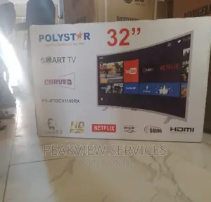 32 Inches Curve Polystar Smart Tv