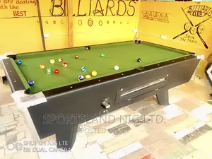 Marble Coin Operated Snooker Table