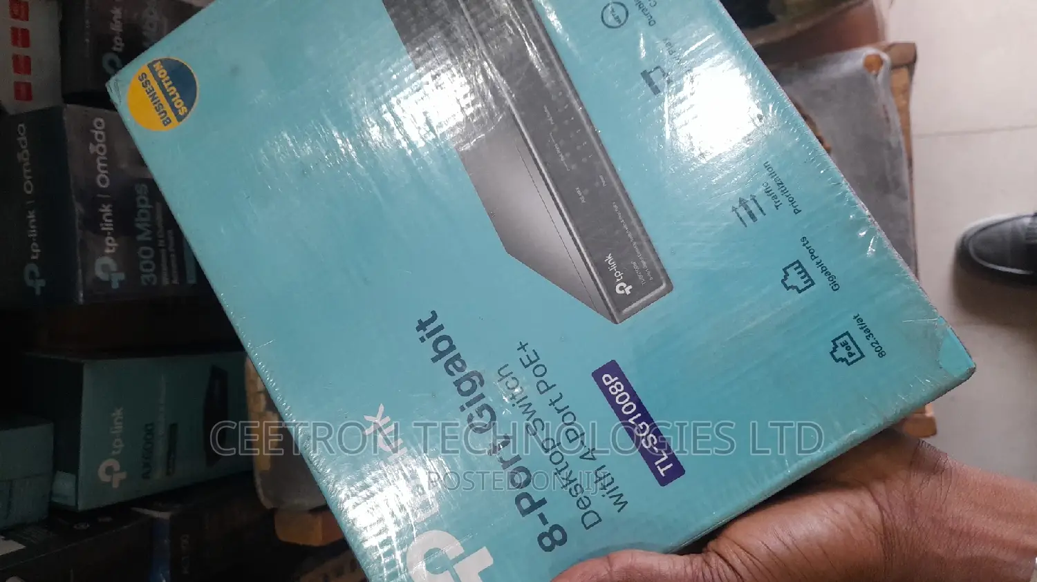 Tplink: Tl-Sg1008p Poe Switch