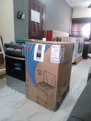 New Maxi 4 Gas Burner 50*50 INOX Cooker