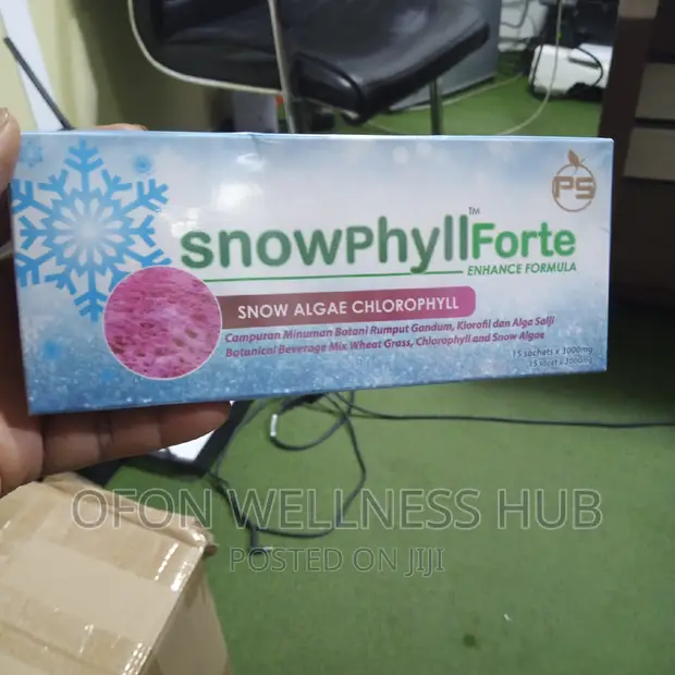 Lot De 2 Boîtes Phytoscience Snowphyll Forte - Antioxydant à La Chlorophylle Et Algues Des Neiges, 15 Sachets X 3000mg