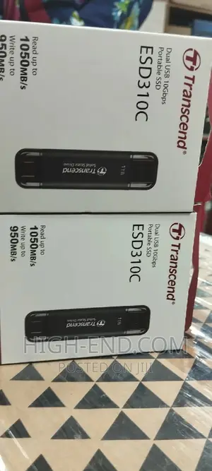Transcend Dual Usb 10gbps Portable SSD ESD310C