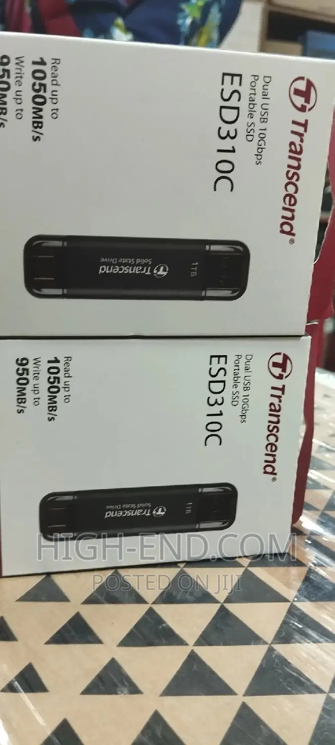 Transcend Dual Usb 10gbps Portable SSD Esd310c