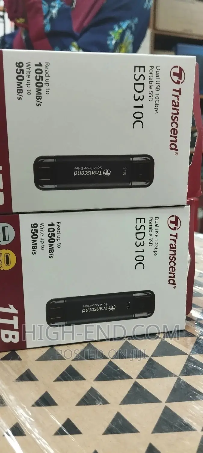 Transcend Dual Usb 10gbps Portable SSD Esd310c