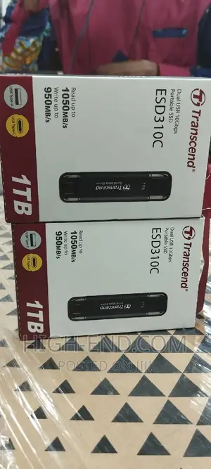 Transcend Dual Usb 10gbps Portable SSD Esd310c