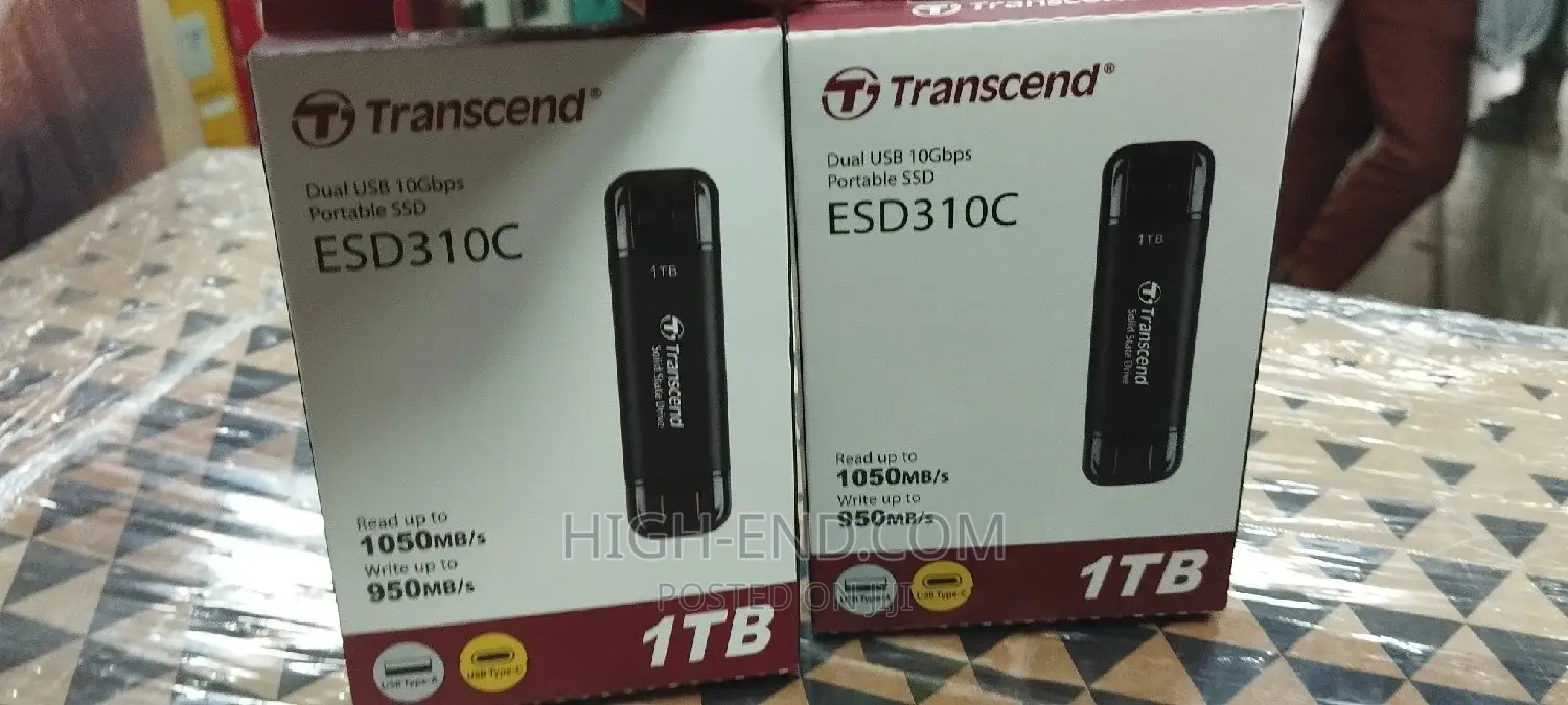 Transcend Dual Usb 10gbps Portable SSD Esd310c